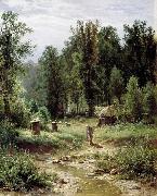 Ivan Shishkin Apiary in a Forest Spain oil painting artist